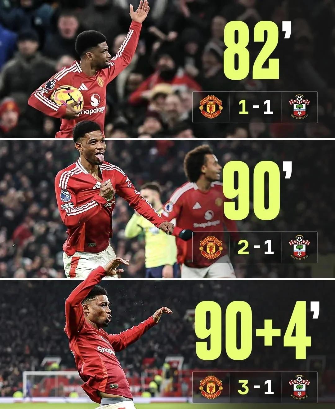 曼联逆袭成功击败对手大举进军的简单介绍 曼联逆袭成功击败对手大举进军的简单介绍